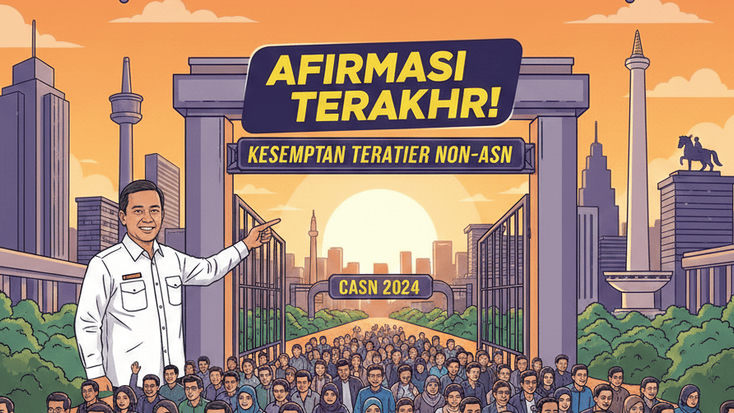 Afirmasi Terakhir! Kemen PANRB Pastikan Pengadaan CASN 2024 Jadi Kesempatan Terkahir Non-ASN