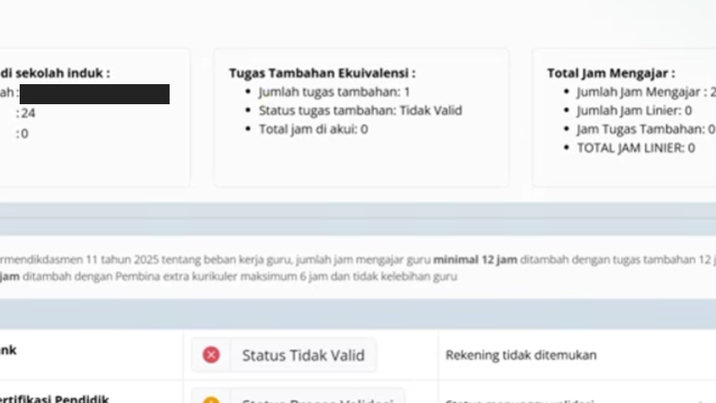 TPG 2026 Terhambat? Ini Cara Mengatasi Status JJM Linier 0 di Info GTK