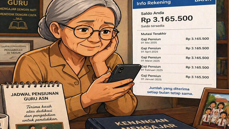 Taspen Tegaskan Gaji Pensiunan 2026 Belum Naik, Ini Besaran Terbarunya
