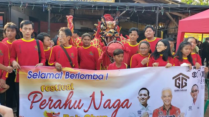 Gardu Ganjar Banten Dukung Festival Perahu Naga Peh Cun di Tangerang