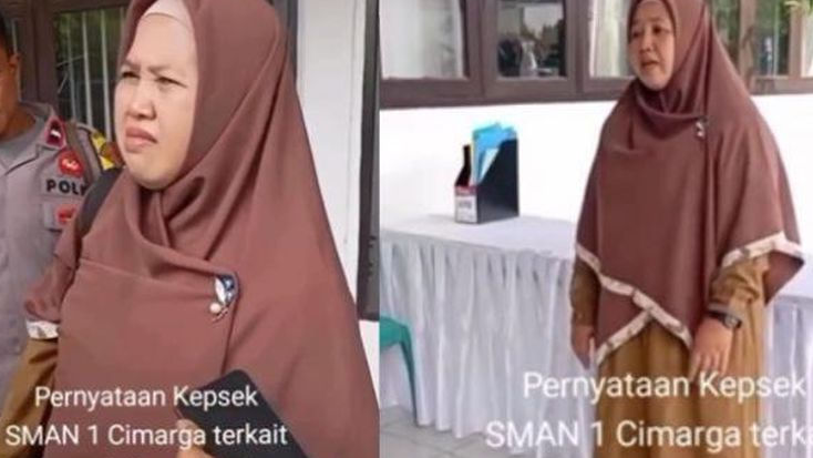 Hensat Bela Kepsek SMA 1 Cimarga yang Gampar Murid Merokok di Sekolah, Udah Benar Kepala Sekolahnya