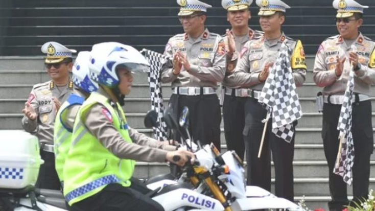Kakorlantas Lepas 138 Tim Pamatwil Operasi Ketupat 2024 untuk Pengamanan Arus Mudik dan Balik Lebaran