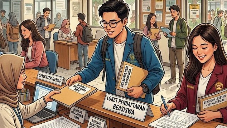 Kabar Baik! Beasiswa BBM dan Beasiswa Prestasi Semester Genap Dibuka, Mahasiswa Wajib Tahu Ini