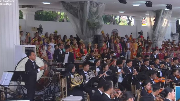 Gita Bahana Nusantara, Harmoni Suara Nusantara dalam Upacara 17 Agustus di Istana Merdeka