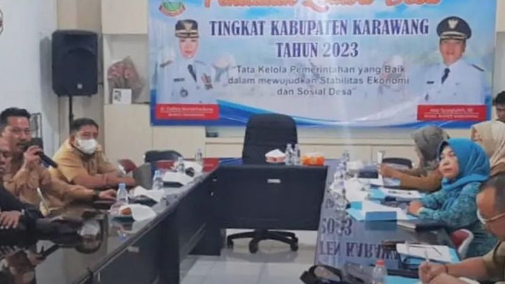Desa Bayur Kidul Juara Pertama Lomba Desa dan Kelurahan Tingkat Kabupaten Karawang
