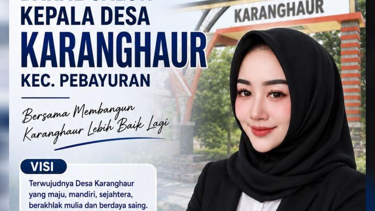 Maju Pilkades Karanghaur, Teh Linda Natalia Siapkan Program Pelayanan hingga Pemberdayaan UMKM