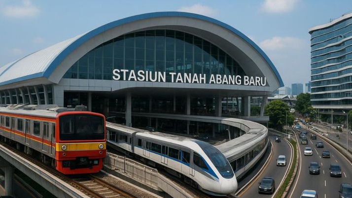 Stasiun Tanah Abang Kini Megah, Pertanda Era Baru Transportasi Publik Zaman Prabowo
