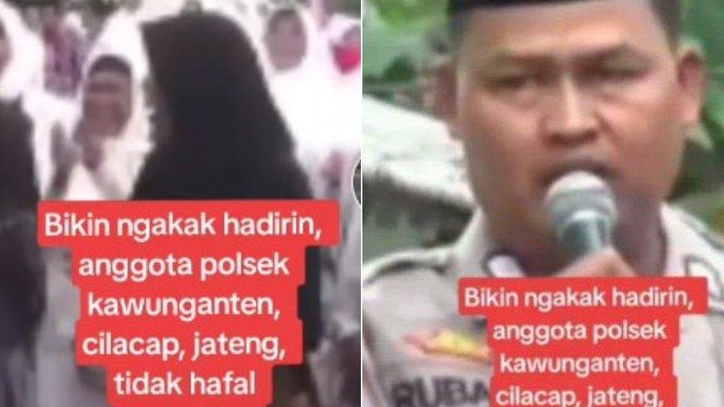 Viral Video Bhabinkamtibmas Bripka Rubangi Tak Hapal Pancasila, Polda Jateng Beri Tindakan Tegas