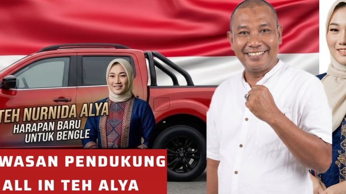Kejutkan Peta Politik Bengle, Karna Mundur lalu Gabung Dukung Teh Alya
