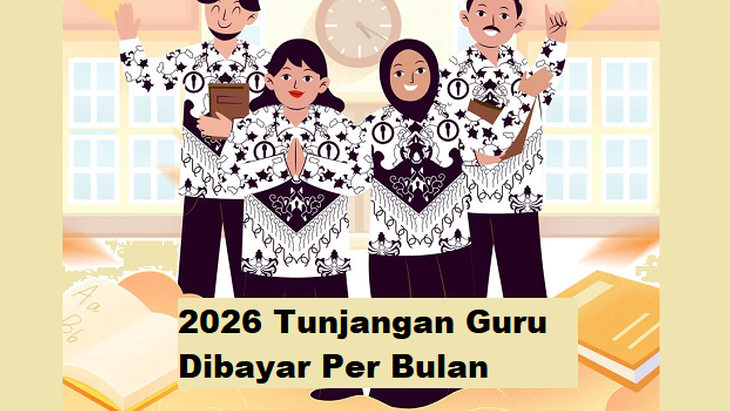 Tunjangan Guru Resmi Dibayar Bulanan Tahun 2026, Segini Besarannya!