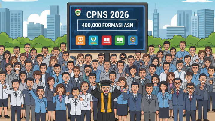 Prediksi Formasi CPNS 2026! Lulusan SMA hingga S1 Siap Bersaing di 400 Ribu Lowongan ASN
